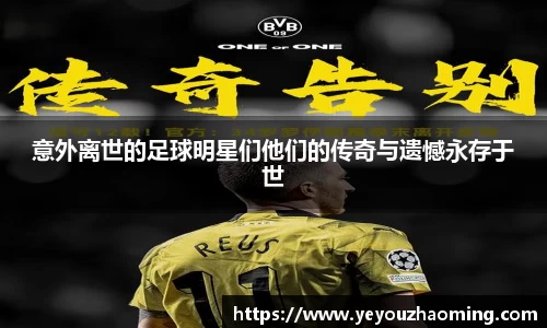 意外离世的足球明星们他们的传奇与遗憾永存于世